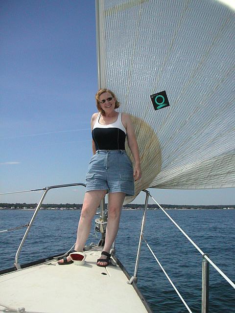Fran at bow