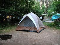 Sebago Lake campsite