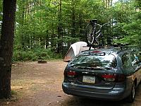 Sebago Lake campsite