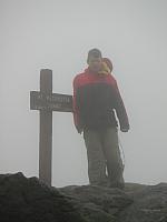 Alex at Mt Washington Summit