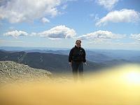 Fran at Mt Washington Descent