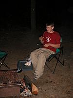 Campfire at Pearl Hill SP, Massachusetts