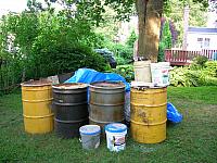 Oil tank replacement, 2005