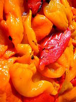 Roasted peppers