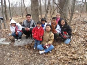 Hiking at Rolling Hill Park